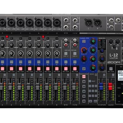 Zoom L-12 LiveTrak - mixer digitale 12 canali image 2