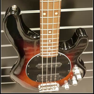 Musicman USA Sting Ray 4 HS Neckthrough, Vintage Sunburst image 8