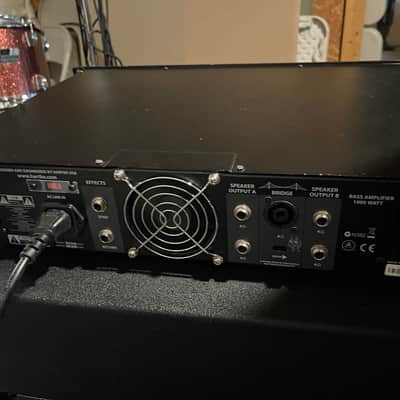Hartke LH1000 1000-Watt Bass Amp Head 2008 - Present - Black image 3
