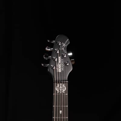 Ernie Ball Music Man Majesty 6 - Blue Silk (Serial #M018546) image 2