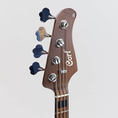 Cort GB-Modern 4 String Electric Bass Guitar - Open Pore Vintage Natural image 6