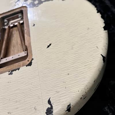EVH Van Halen Wolfgang Signature Limited Edition Tour Relic - Ivory image 10