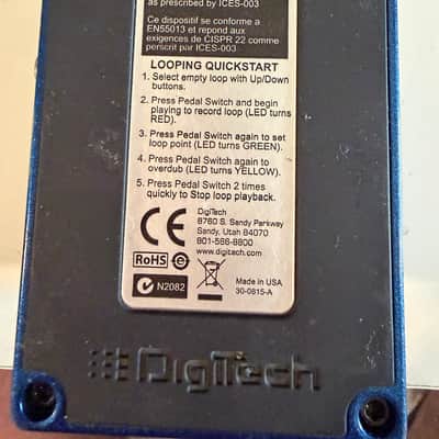 DigiTech JamMan Solo 2010s - Blue image 2