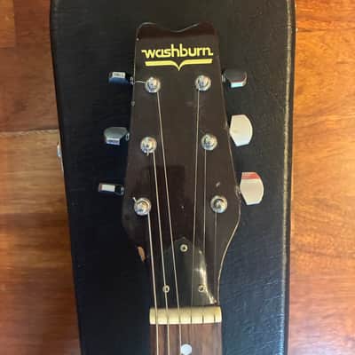 Washburn Raven 1979 - See through tobacco sunburst imagen 8
