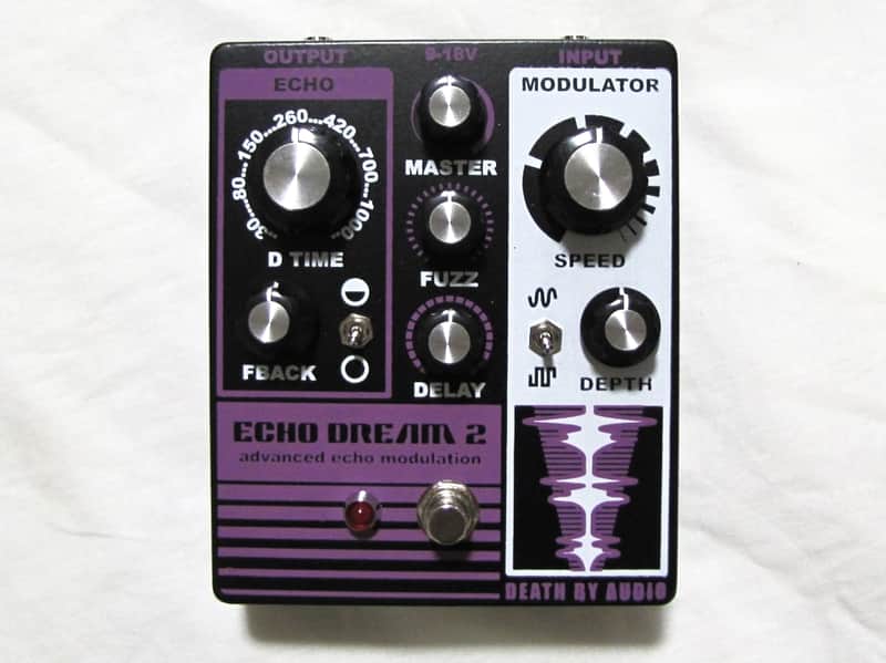 Used Death By Audio Echo Dream 2 Echo Modulation Guitar Effects Pedal! image 1