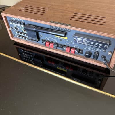 Sansui 350A stereo receiver 1970’s - Walnut/aluminum image 7