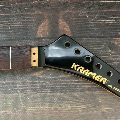 80s KRAMER JK1000 Banana Head Neck Black Head Made in Japan as is image 1
