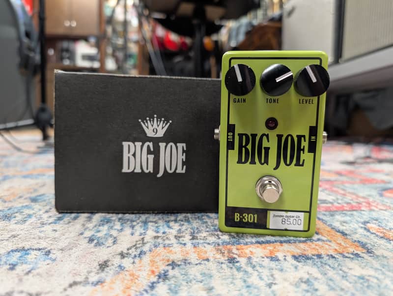Big Joe Stomp Box Company Raw Series Tube Overdrive B-301 2015 - Green image 1