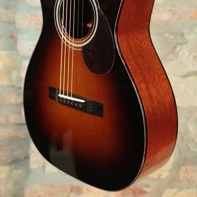EASTMAN E1 P DLX Deluxe - All Solid Parlor - Sunburst with Fishman Presys VT image 12