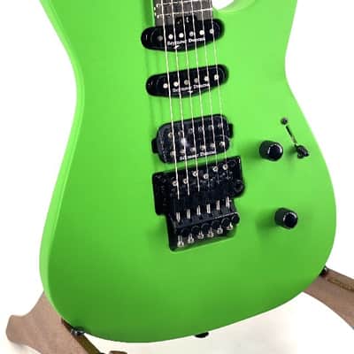 Jackson American Series Soloist SL3 Electric Guitar - Satin Slime Green Ser# JAS2202251 image 2