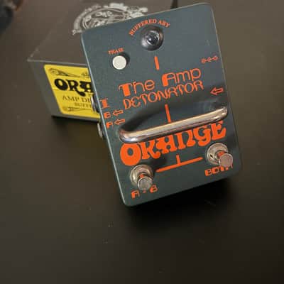 Orange Amp Detonator Buffered Active ABY Switcher 2010s - Black image 1