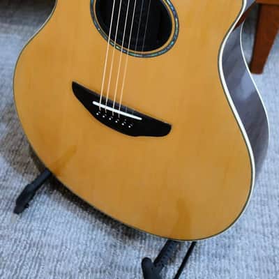 Yamaha APX600 Thinline & Electronics 2010s - Hard case, Natural image 1