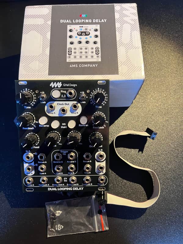 4MS Dual Looping Delay - Black image 1