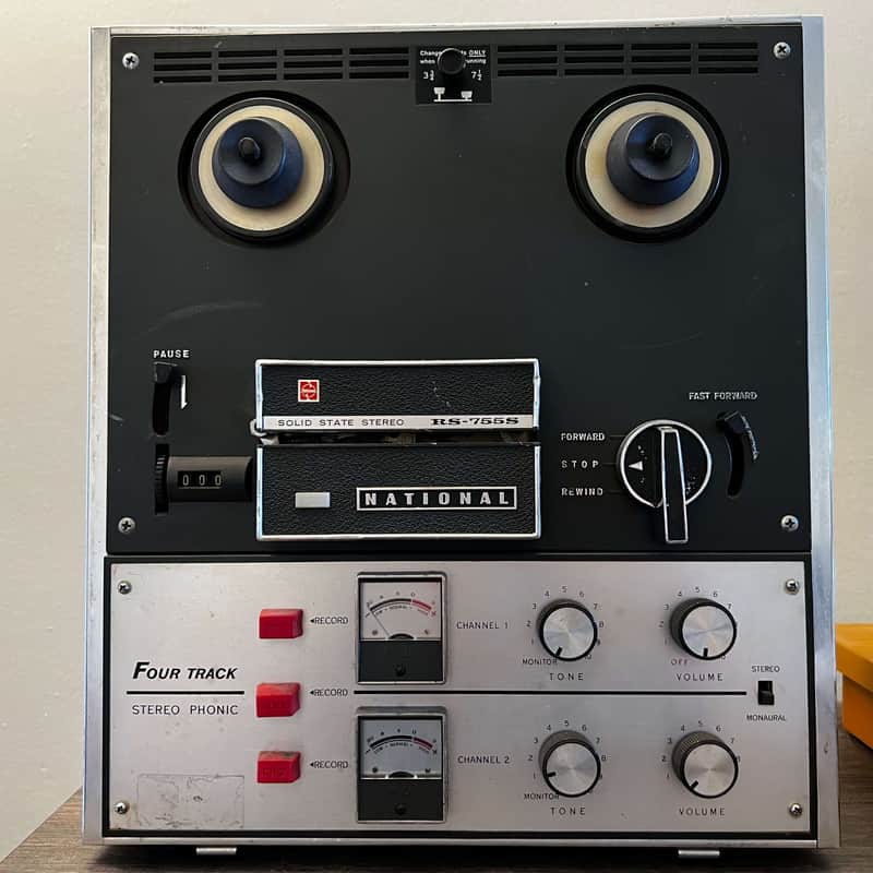 【激レア】ナショナルRS-750　ステレオ　TRACK STEREOPHONIC 激レア】ナショナルRS-750 ステレオ TRACK STEREOPHONIC 激レア