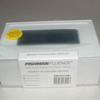 Fishman Fluence PRF-M37-AB1 7 String Modern Humbucker Alnico 3 Voices (Black) image 1