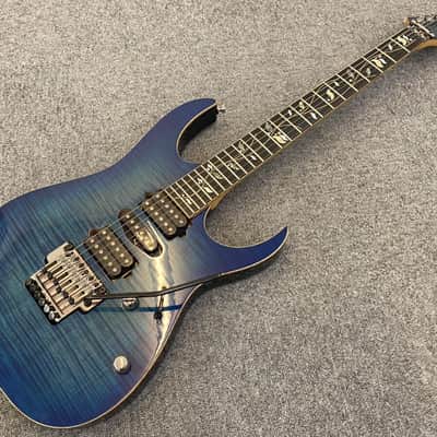 Ibanez RG8670-TB J. Custom 2003 - 2004 - Transparent Blue image 14