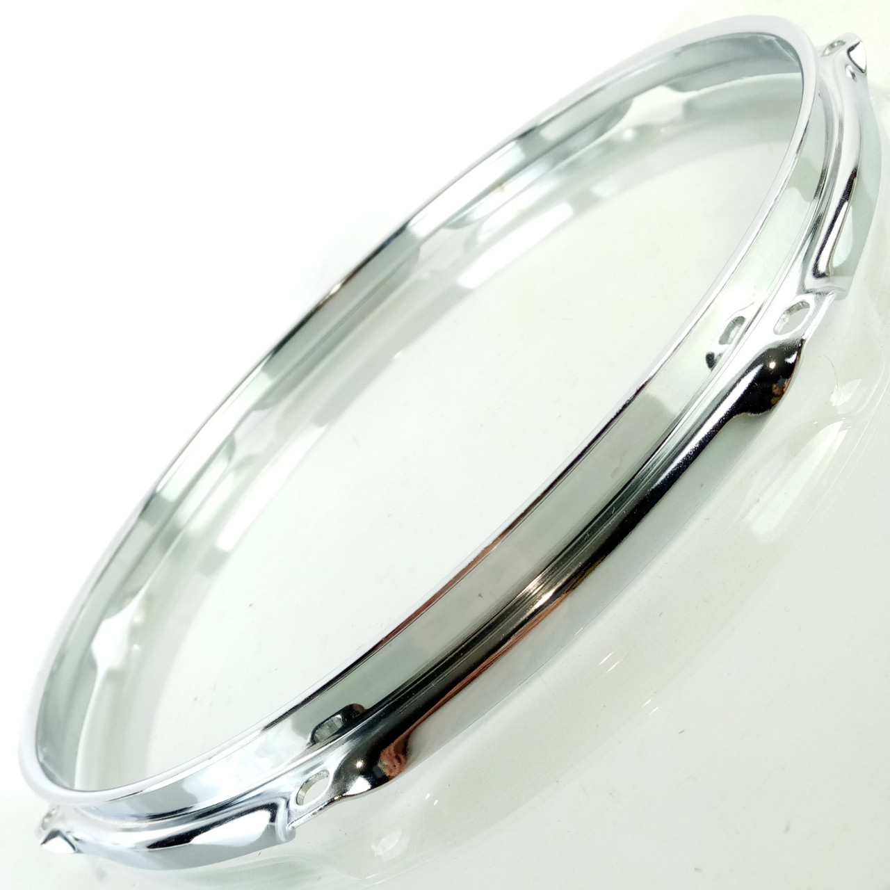 Ludwig 14"2.3mm Snare/Floor Tom Drum 8Lug Batter Rim/Hoop Chrome Triple Flange80 — main photograph