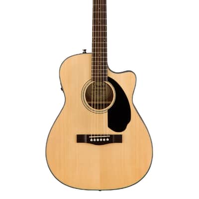 Fender CC-60SCE Concert A/E Guitar - Natural w/ Rosewood FB image 3