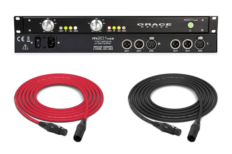 Grace Design M201 MKII (Analog) | 2Ch Microphone Preamplifier image 1
