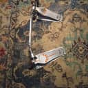 Pearl P932 Demonator Longboard Chain-Drive Double Bass Drum Pedal 2010s - Chrome / Orange