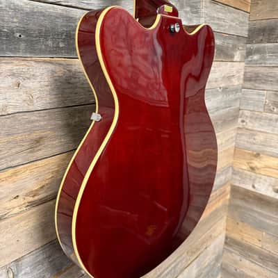 Eastwood Classic 12 Archtop Electric Guitar w/ Case image 3