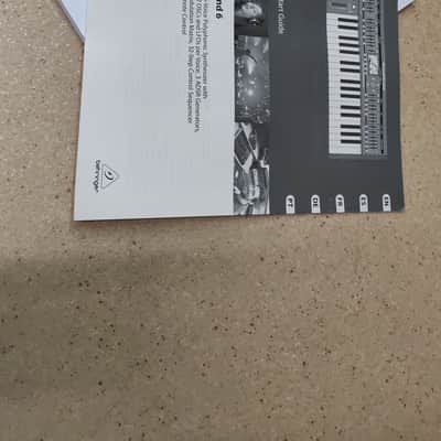 Behringer DeepMind 6 with original Bag / Synthonia Libraries - Deep mind image 9