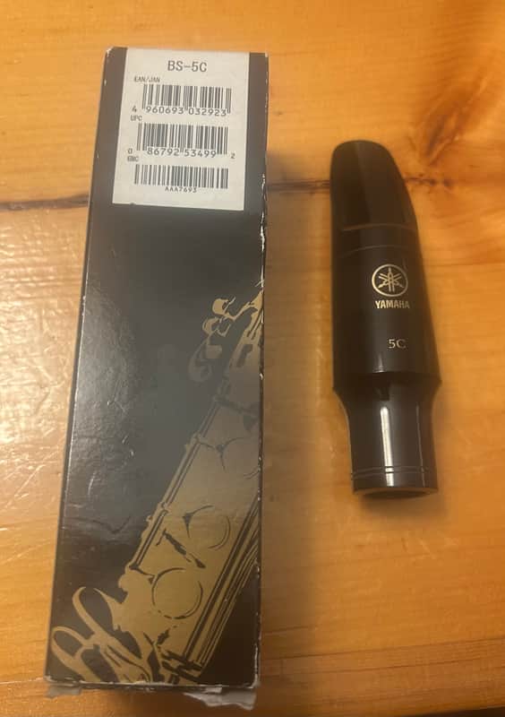 Yamaha YAC-1295 Standard Series 5C Baritone Sax Mouthpiece 2010s - Black image 1