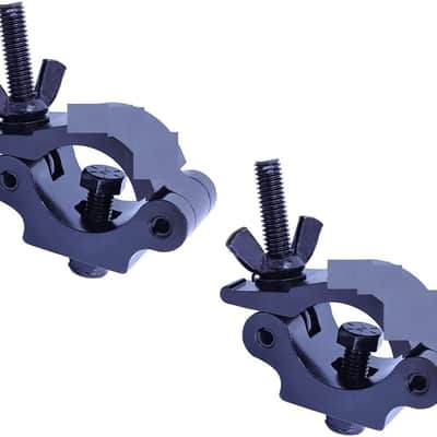2″Heavy Duty Truss Clamp, 1102lb(500KG) Aluminum Stage Lighting Clamps, Fits 1.5″-2″(38-52) mm Truss DJ Lights Clamp With 1/2″-13 Hex Bolt for Moving Head Par Lights, 2 Packs. image 1