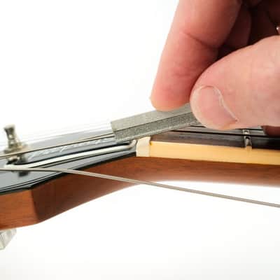 Music Nomad MN676 Diamond Coated Nut File Complete Shop Set image 9