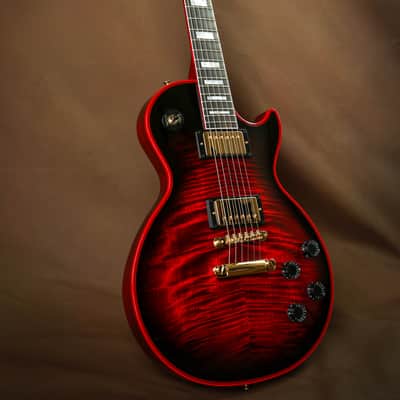 2026 Gibson Les Paul Red Widow Custom Electric Guitar image 4