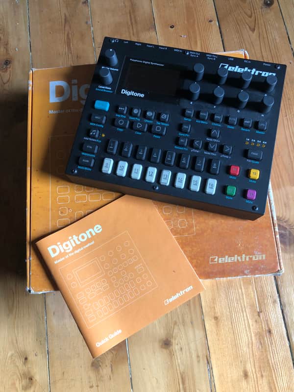 Elektron Digitone 8-Voice Digital Synthesizer 2017 - Present - Black image 1