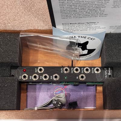 Erica Synths Black Mixer / Splitter V2 2014 - Present - Black image 1