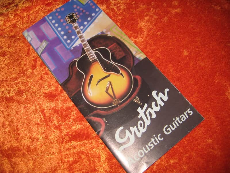 Gretsch Acoustic Guitar Catalog from 1992 image 1
