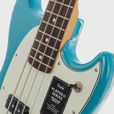 Fender Player II Mustang Bass PJ 2024 - Present - Aquatone Blue image 5
