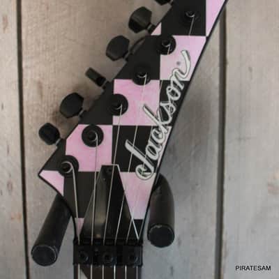 Jackson X Series Soloist SLX DX Electric Guitar Checkered Past -Custom "PINK PONY CLUB " one off ! image 4