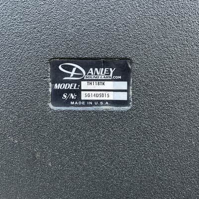 Danley Sound Labs TH118 tapped horn touring subwoofer | 4 ohm | pole cups image 3