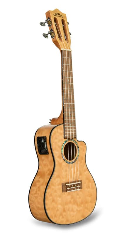 LANIKAI QM-NACEC - Quilted Maple Concert/EQ/Foam Case image 1