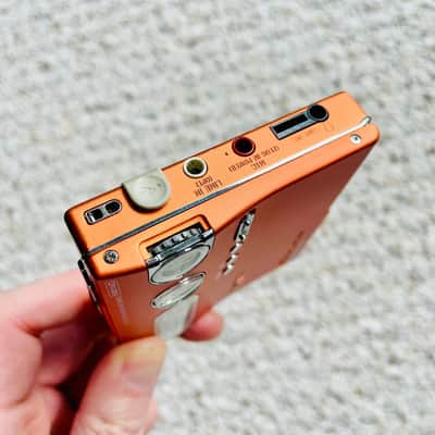 Sony MZ-N910 Walkman MiniDisc Player, Super Rare EX Orange ! Working ! image 5