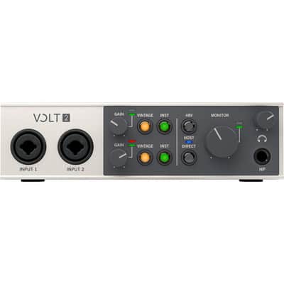 Universal Audio Volt 2 Portable 2x2 USB Type-C Audio/MIDI Interface image 2