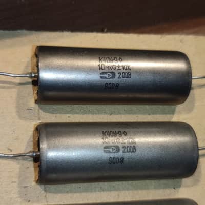 2x PIO 1uF 200V K40Y-9 Paper In Oil Capacitors NOS Lot Of 2 pcs Matched Pair image 18