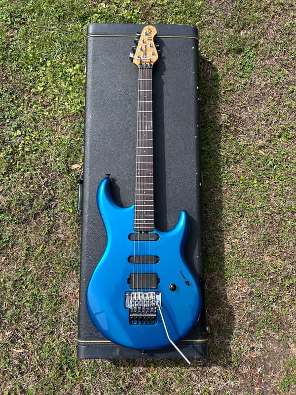 Ernie Ball Music Man Luke 1 1996 - Pearl Blue image 1