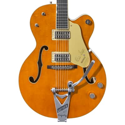 Used Gretsch G6120T-BSSMK Brian Setzer Sig. Nashville '59 "Smoke" - Smoke Orange image 7