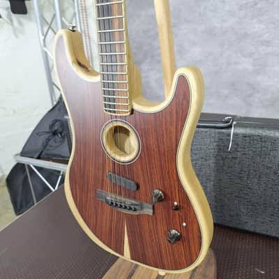 Fender Limited Edition American Acoustasonic Stratocaster 2020 - 2022 - Exotic Cocobolo image 6