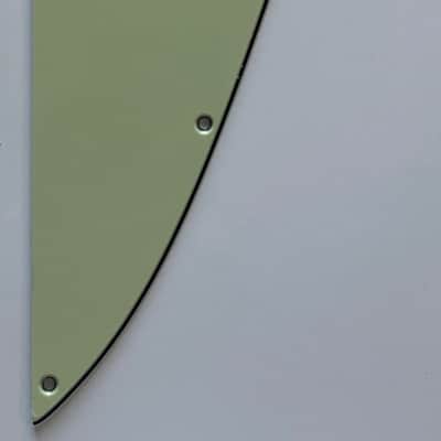 For Fit Gibson Firebird Red Logo Style Guitar Pickguard Scratch Plate 3 Ply Vintage Green image 1