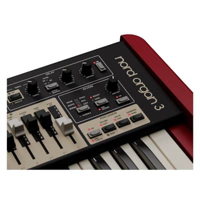 Nord Organ 3 Dual 61-Key Organ With Nord Pedal Keys 25 with Nord EP31 image 12