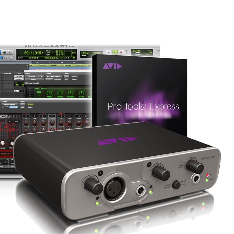 Avid Fast Track Solo USB Audio Interface | Reverb
