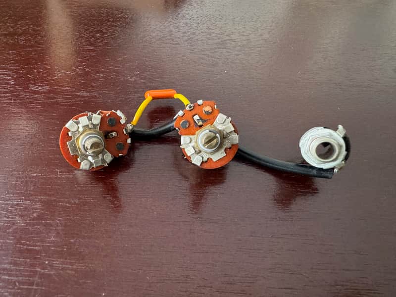 Gibson Vintage 1965 SG Junior Control Harness Pots Volume Tone Switch Jack 1966 1960's image 1