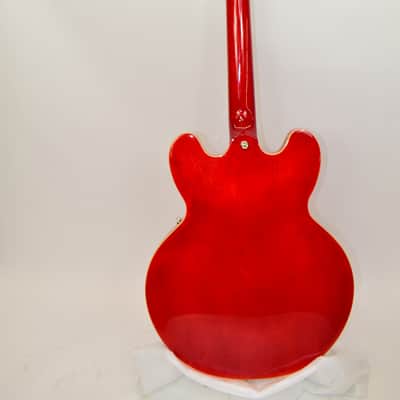 2022 Epiphone Artist Joe Bonamassa Signature 1962 Reissue ES-335 Electric Guitar, Cherry w/ Case - Previously Owned image 11