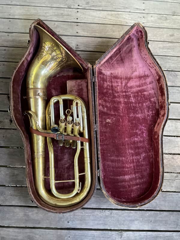 *Half Price* Besson 787 3 Valve Euphonium 1949 “50 Medals Of Honour” with Dennis Wick 4am Mouthpiece SER# 144787 image 1