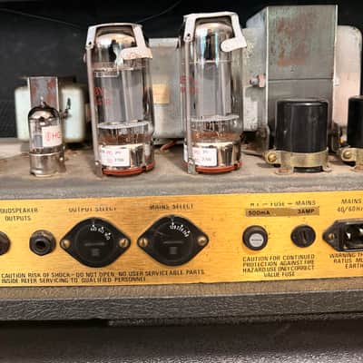Marshall JCM 800 Lead Series Model 2205 2-Channel 50-Watt Head w/6550s + Road Case image 12